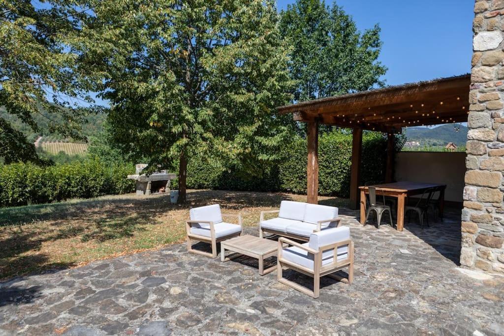 הוילה גרבה אין קיאנטי Fienile Panoramico Nel Chianti מראה חיצוני תמונה