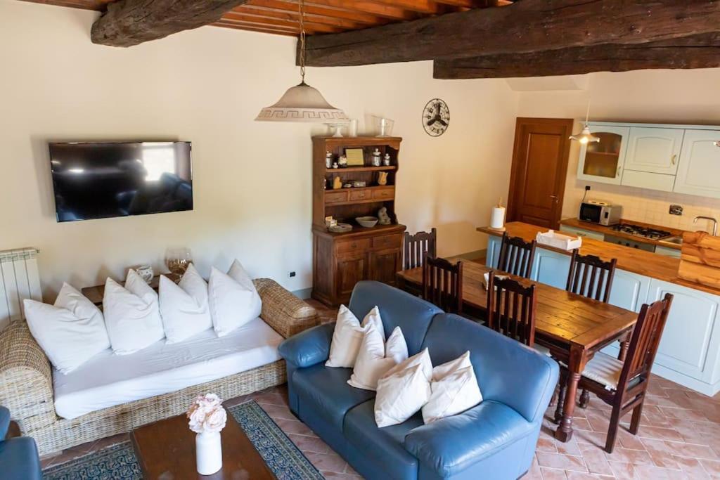 הוילה גרבה אין קיאנטי Fienile Panoramico Nel Chianti מראה חיצוני תמונה