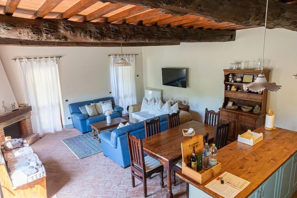 הוילה גרבה אין קיאנטי Fienile Panoramico Nel Chianti מראה חיצוני תמונה