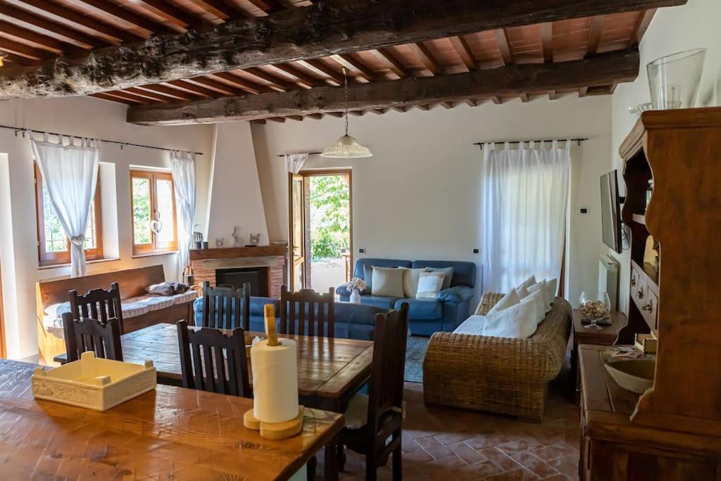 הוילה גרבה אין קיאנטי Fienile Panoramico Nel Chianti מראה חיצוני תמונה
