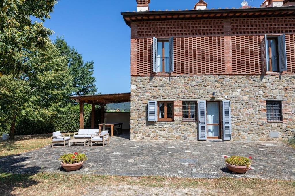 הוילה גרבה אין קיאנטי Fienile Panoramico Nel Chianti מראה חיצוני תמונה